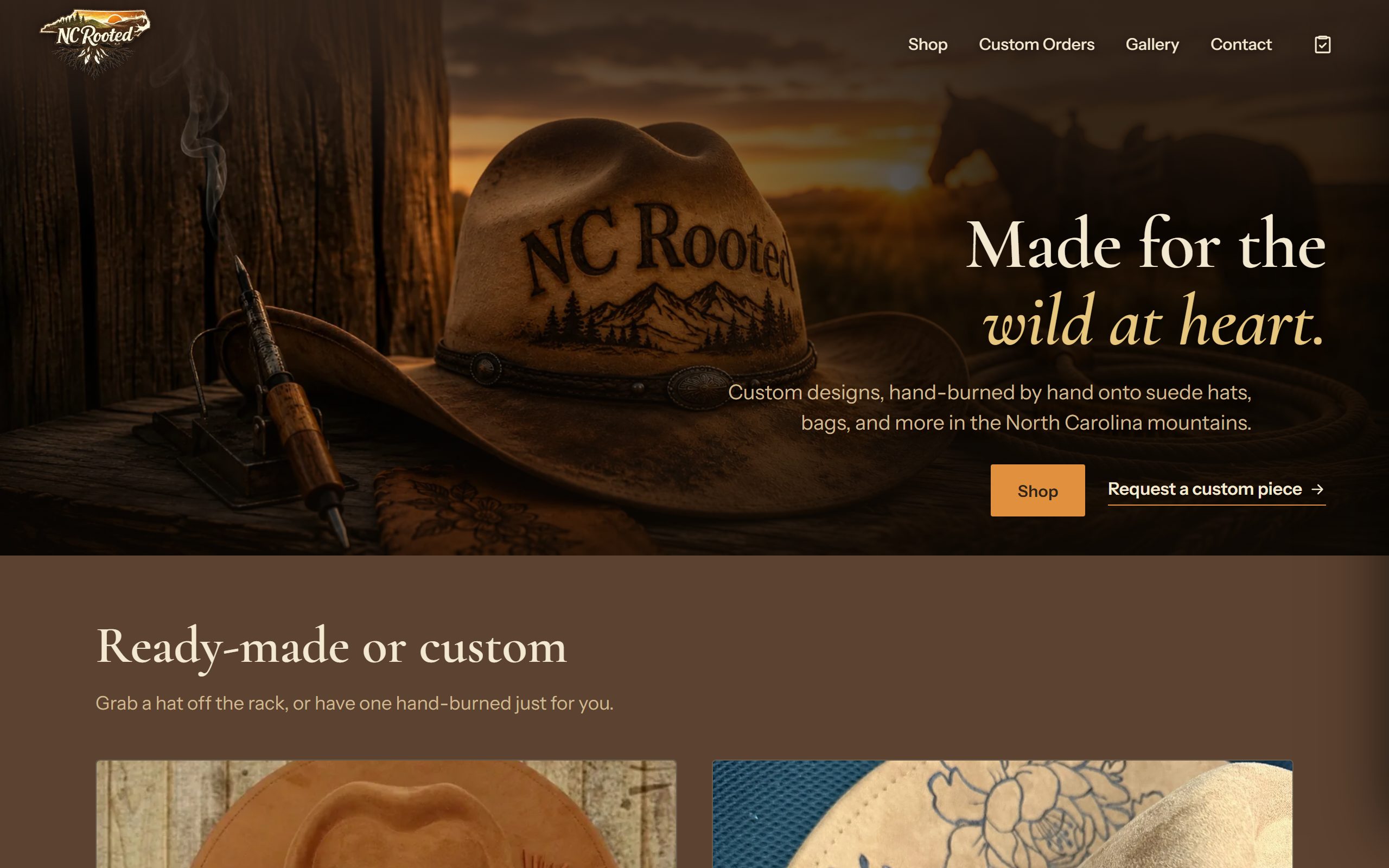 The NC Rooted website